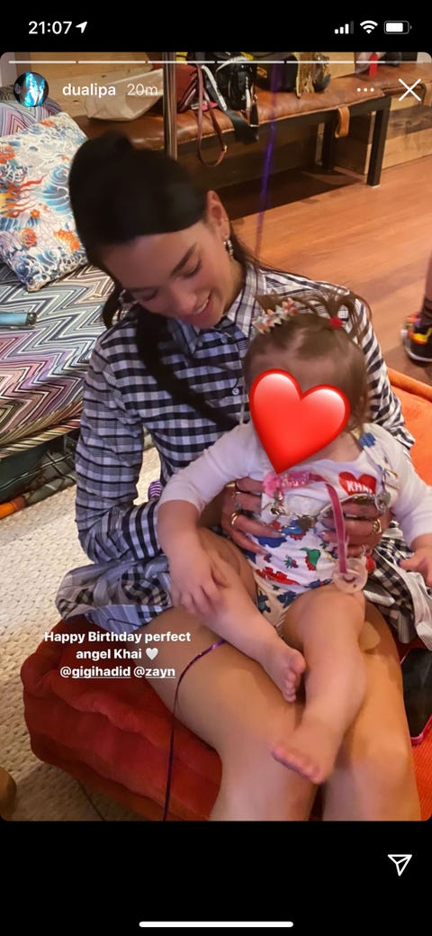 bella and dua's khai birthday posts