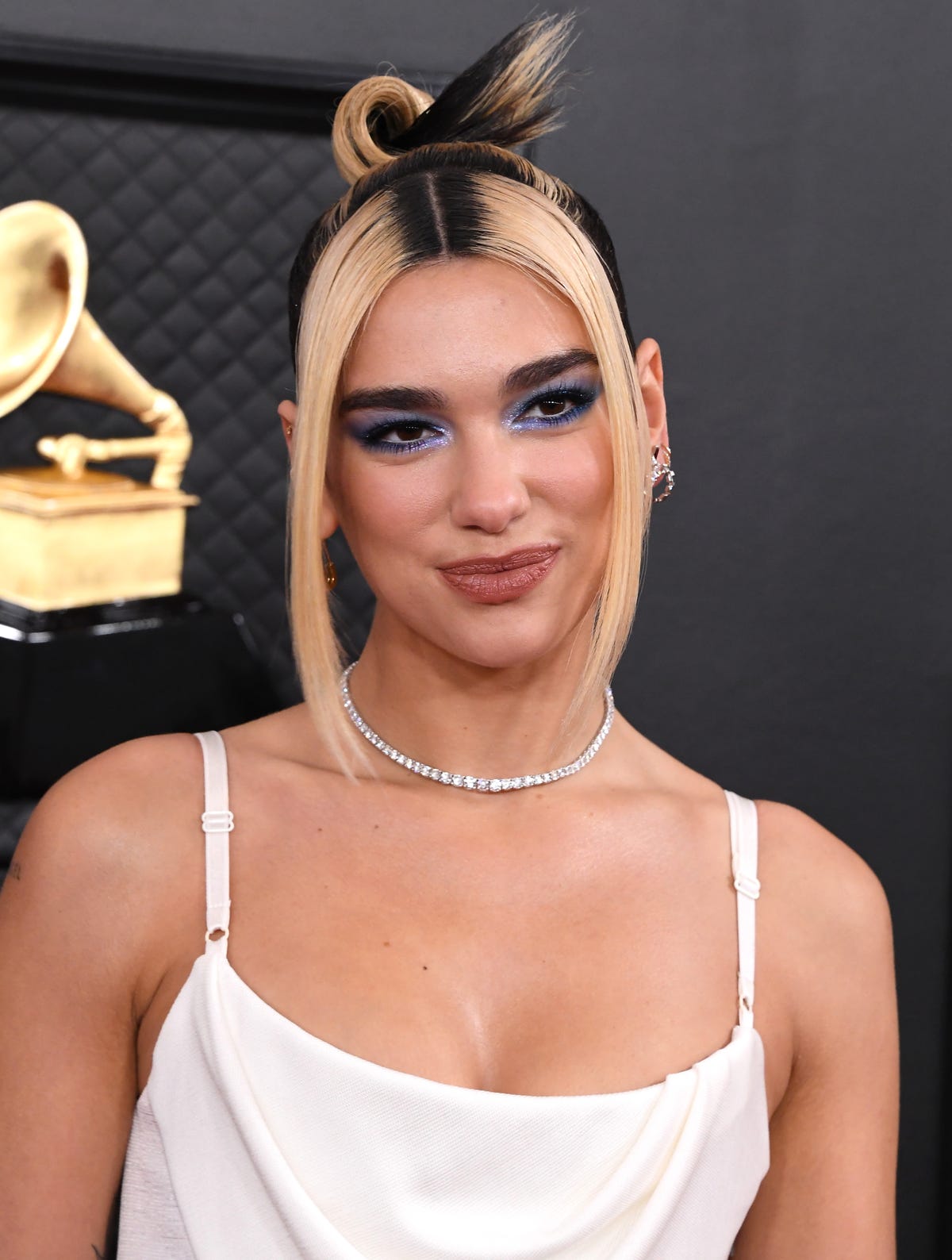 Dua Lipa Wears This Rainbow Eliou Necklace With All Her Bikinis