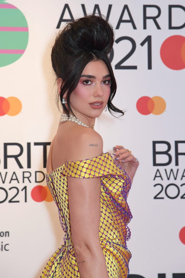 Dua Lipa Channels Modern Day Marie Antoinette In Corseted Dress