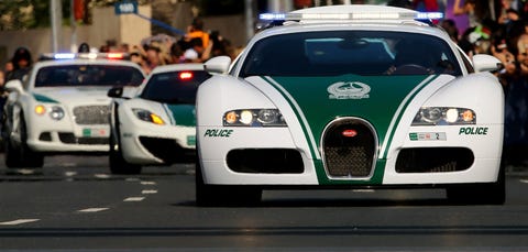 uae dubai police cars bugatti