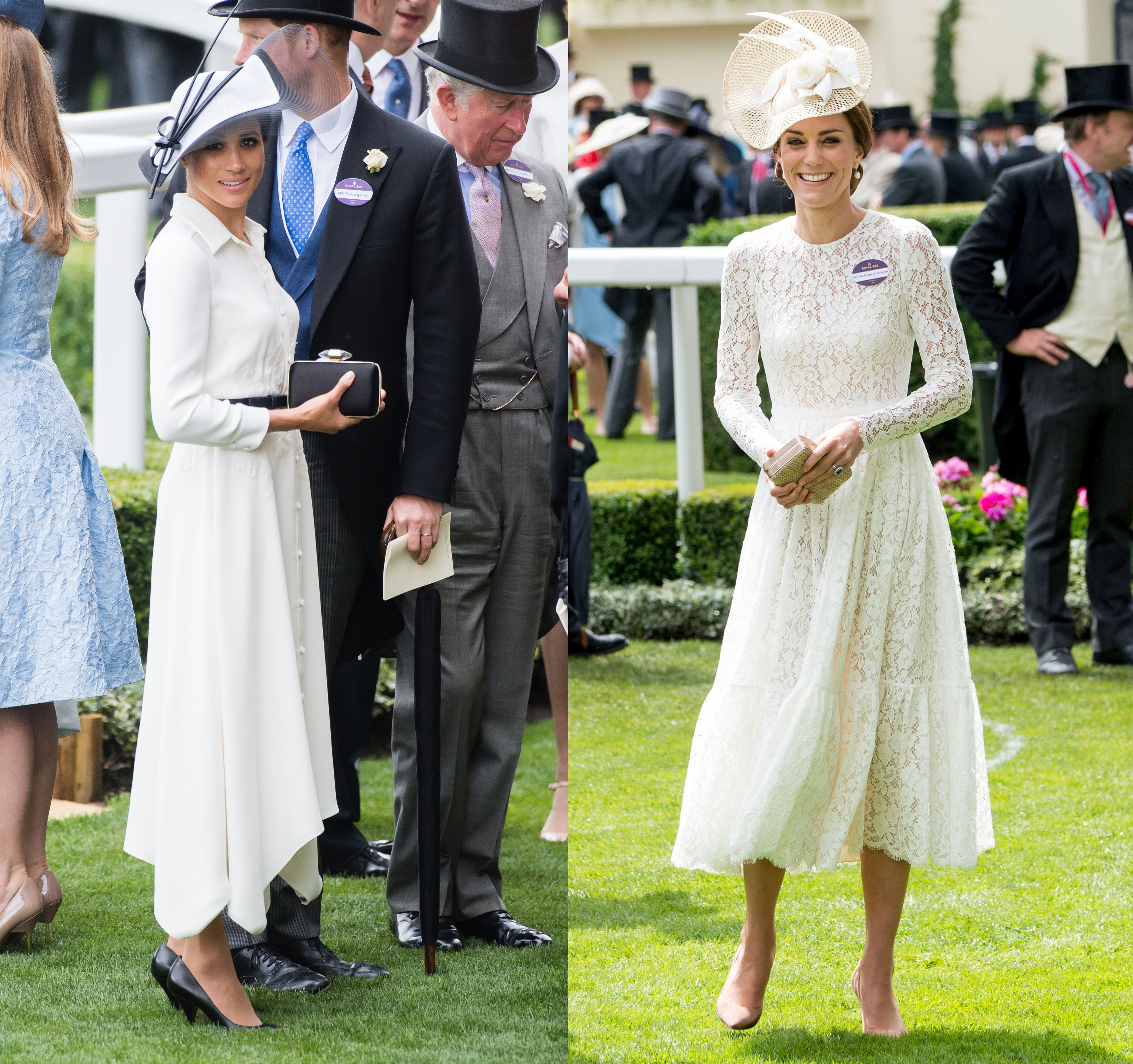 kate middleton horse race dress