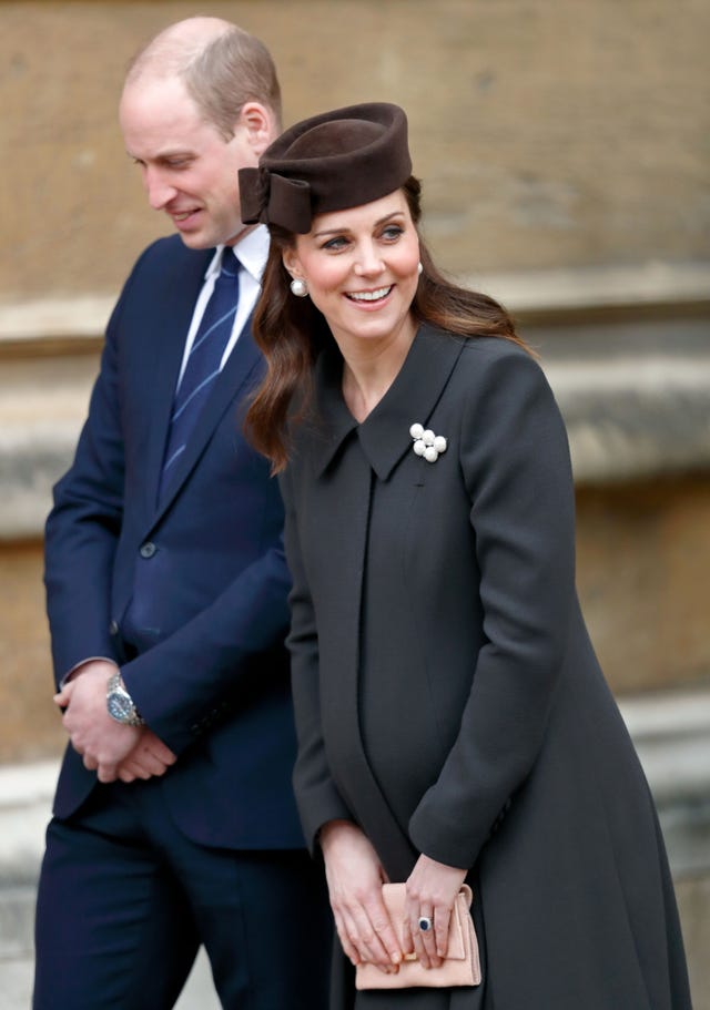 Kate Middleton, prins William, påsk, sent