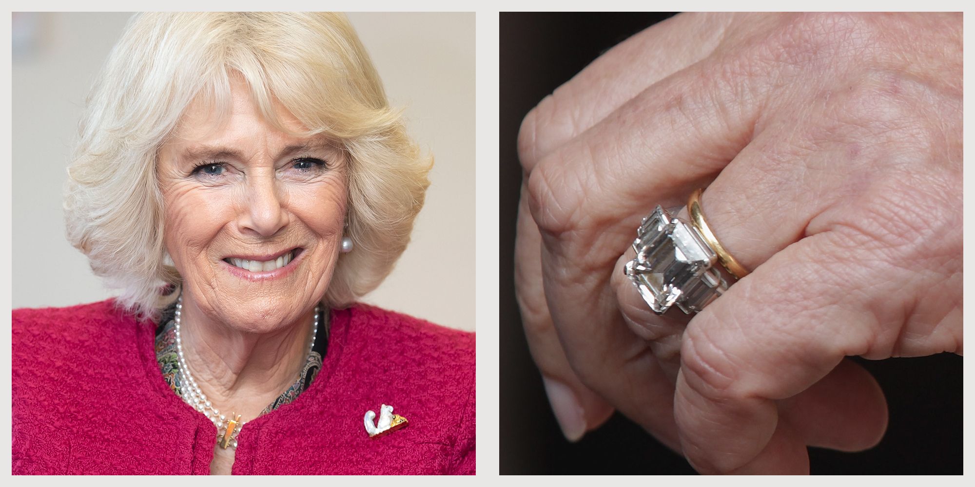 Camilla S Engagement Ring From Prince Charles Details Size History Photos