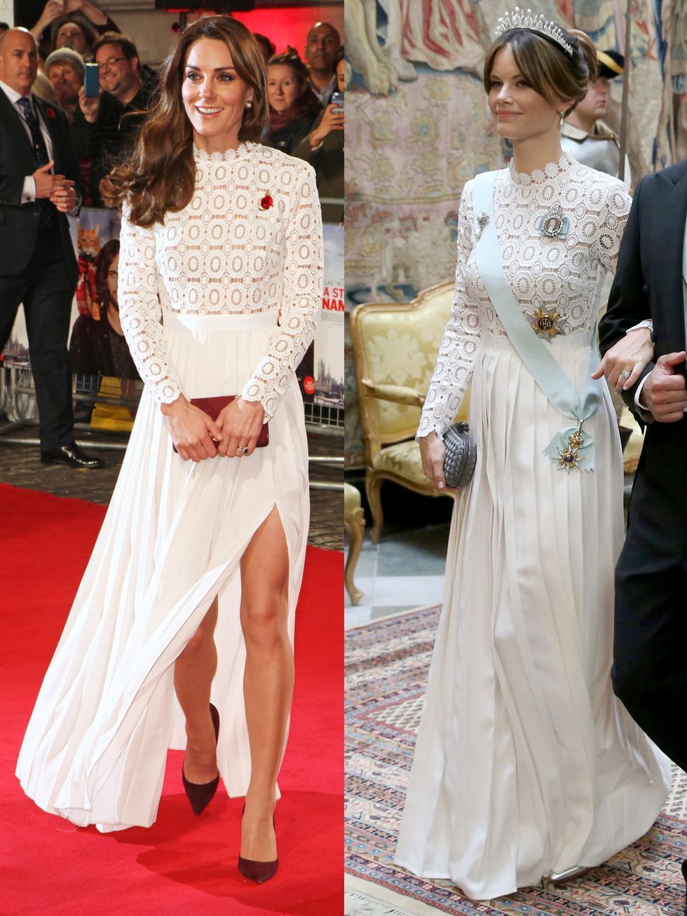 似合うのはどっち 同じドレスを着たロイヤル18組 ハーパーズ バザー Harper S Bazaar 公式