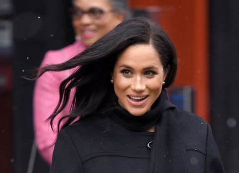 The Duchess of Sussex visits Bristol Old Vic on February 1, 2019