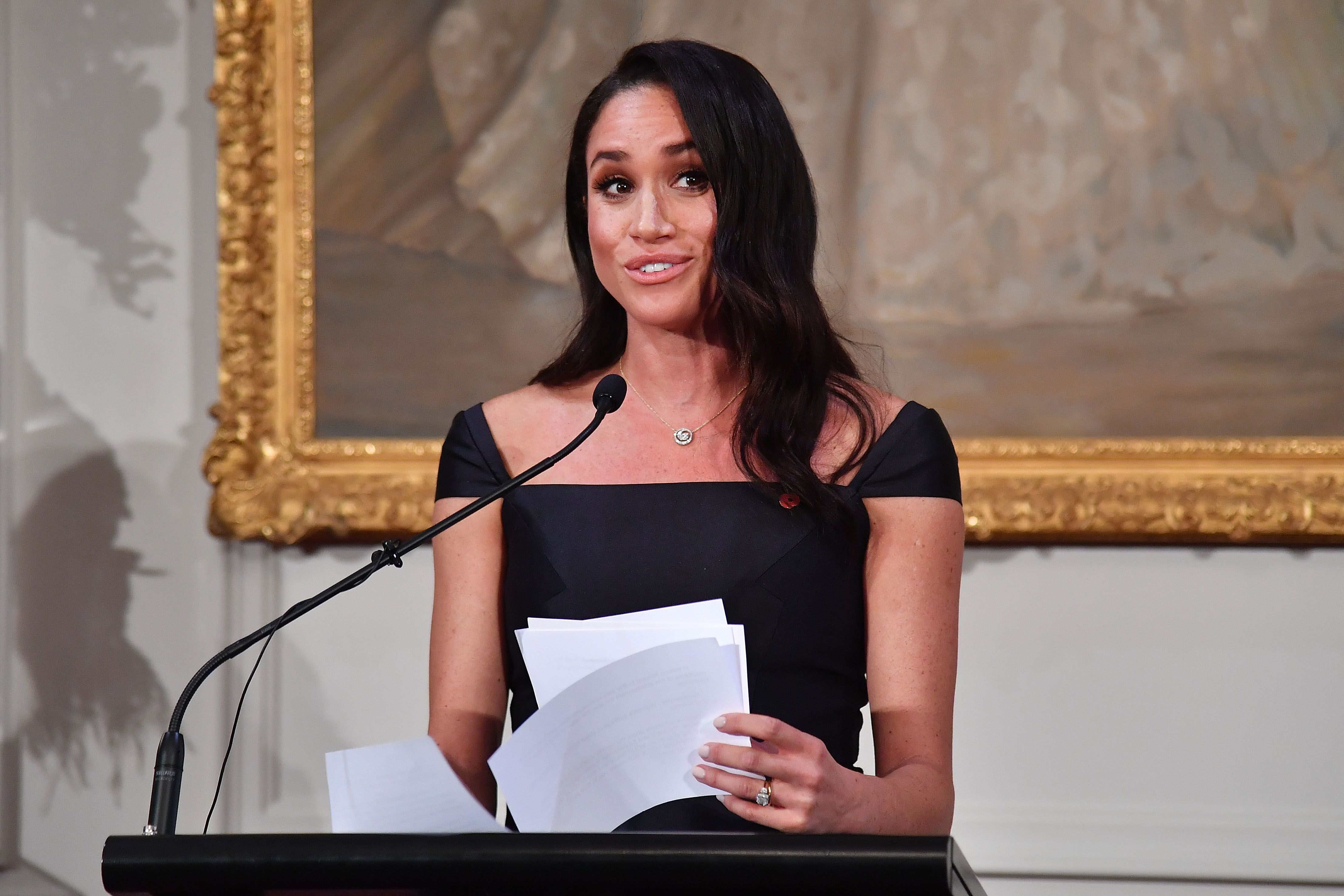 The Duchess Of Sussex Delivers Feminist Speech At New Zealand Reception