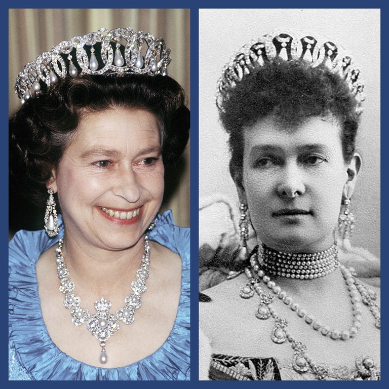 Queen Elizabeth's Favorite Tiara - How a Romanov Jewel Became Part of ...