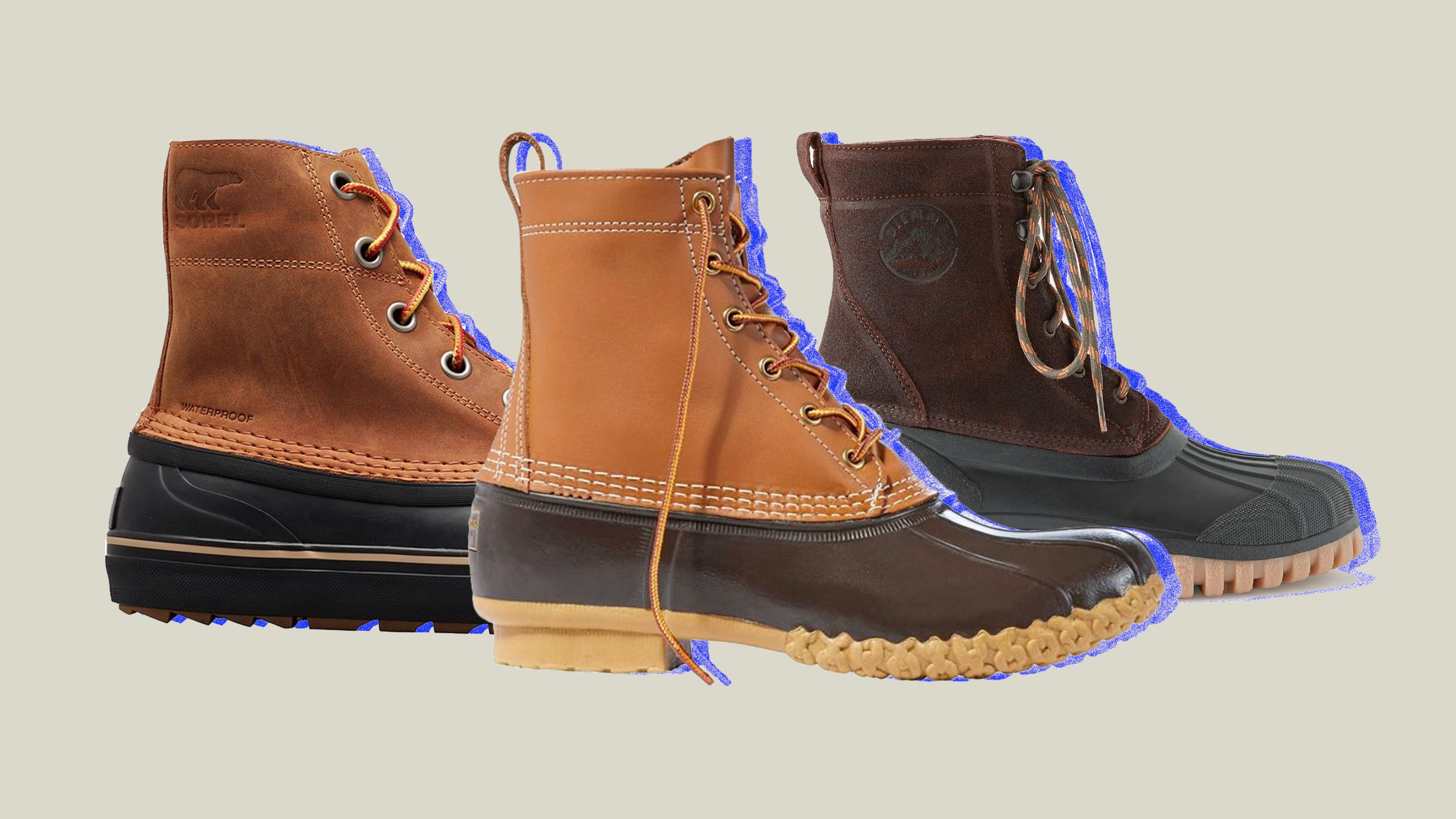 boots similar to ll bean duck boots