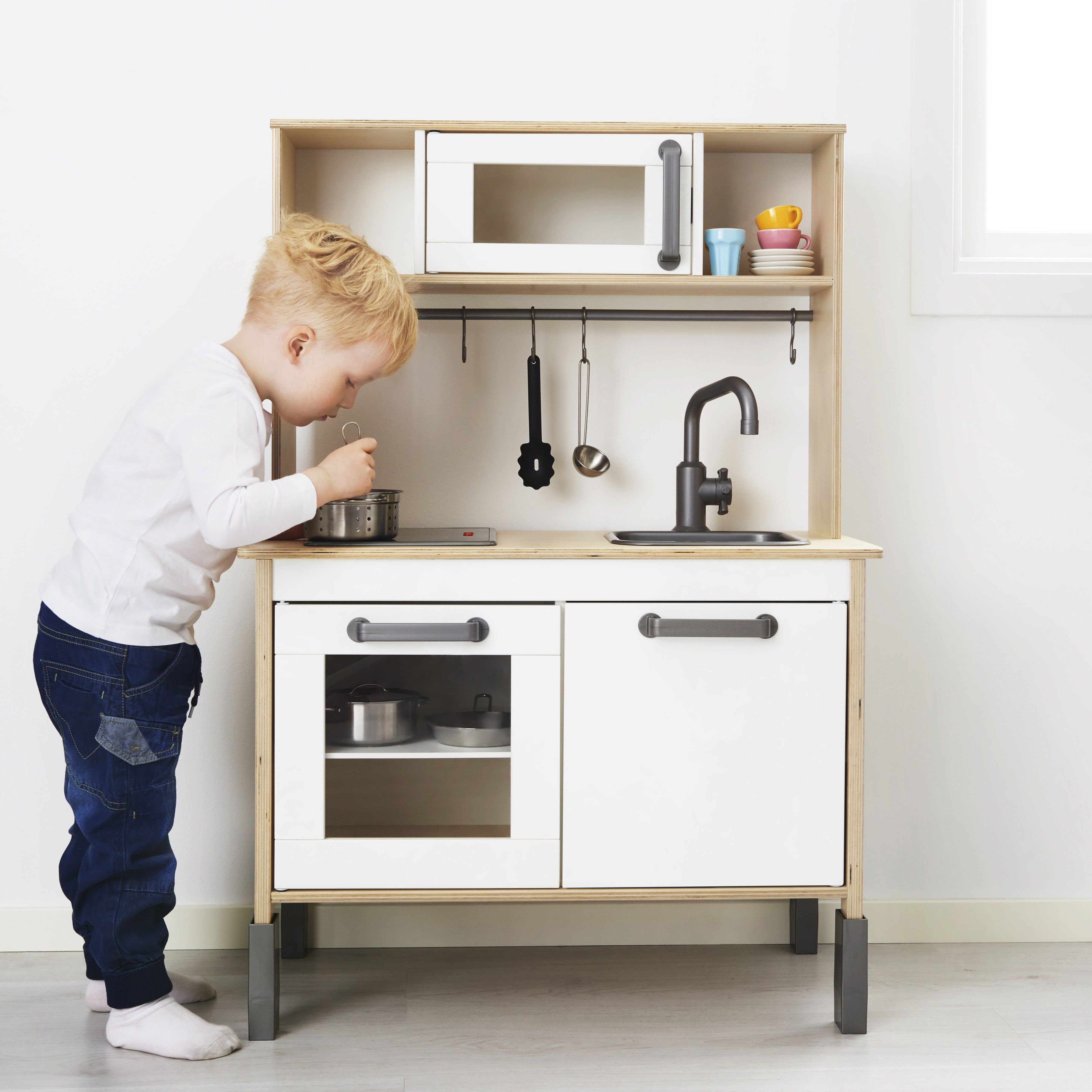 rustic play kitchen