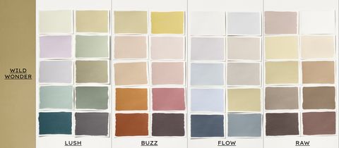 Dulux's color of the year 2023 color palettes
