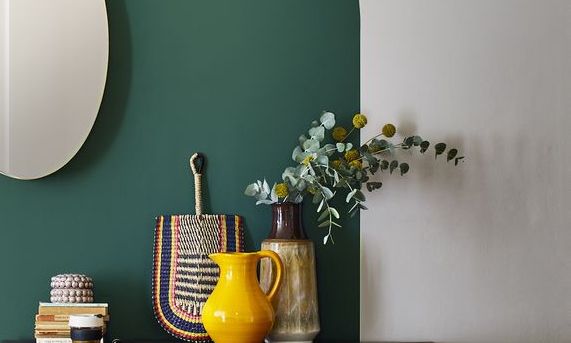 dulux feature wall trends