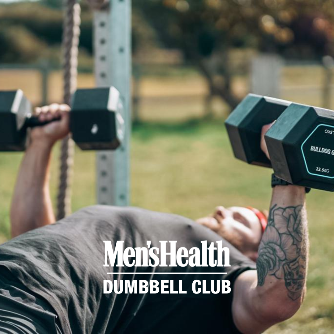 The Men's Health Dumbbell Club: Your New Three-Day Full-Body Muscle Plan