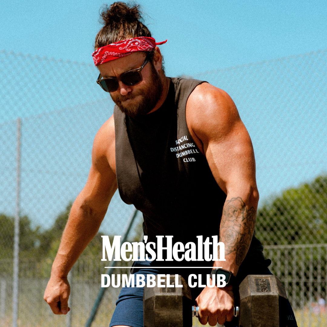 The Men’s Health Dumbbell Club – Your Weekly Workout Plan For a Fitter, Stronger Body