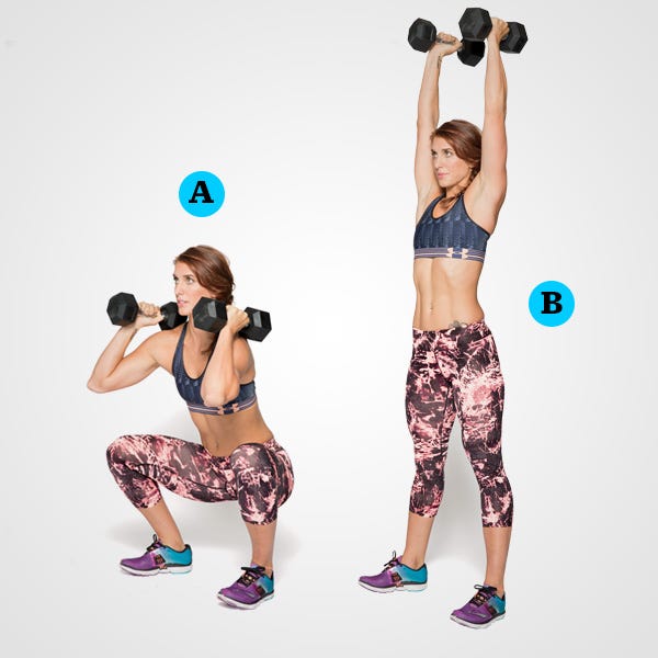 dumbbell-thruster