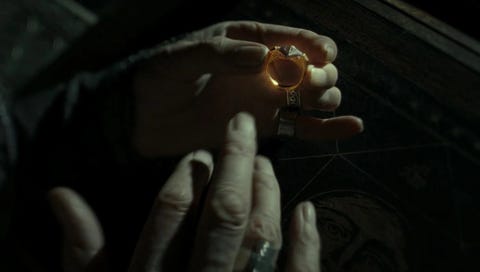 dumbledore anillo harry potter