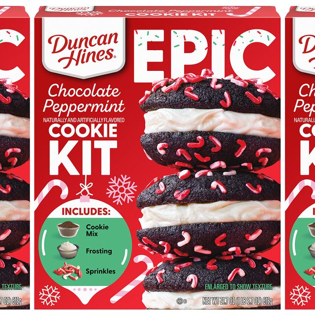 duncan hines epic chocolate peppermint cookie kit