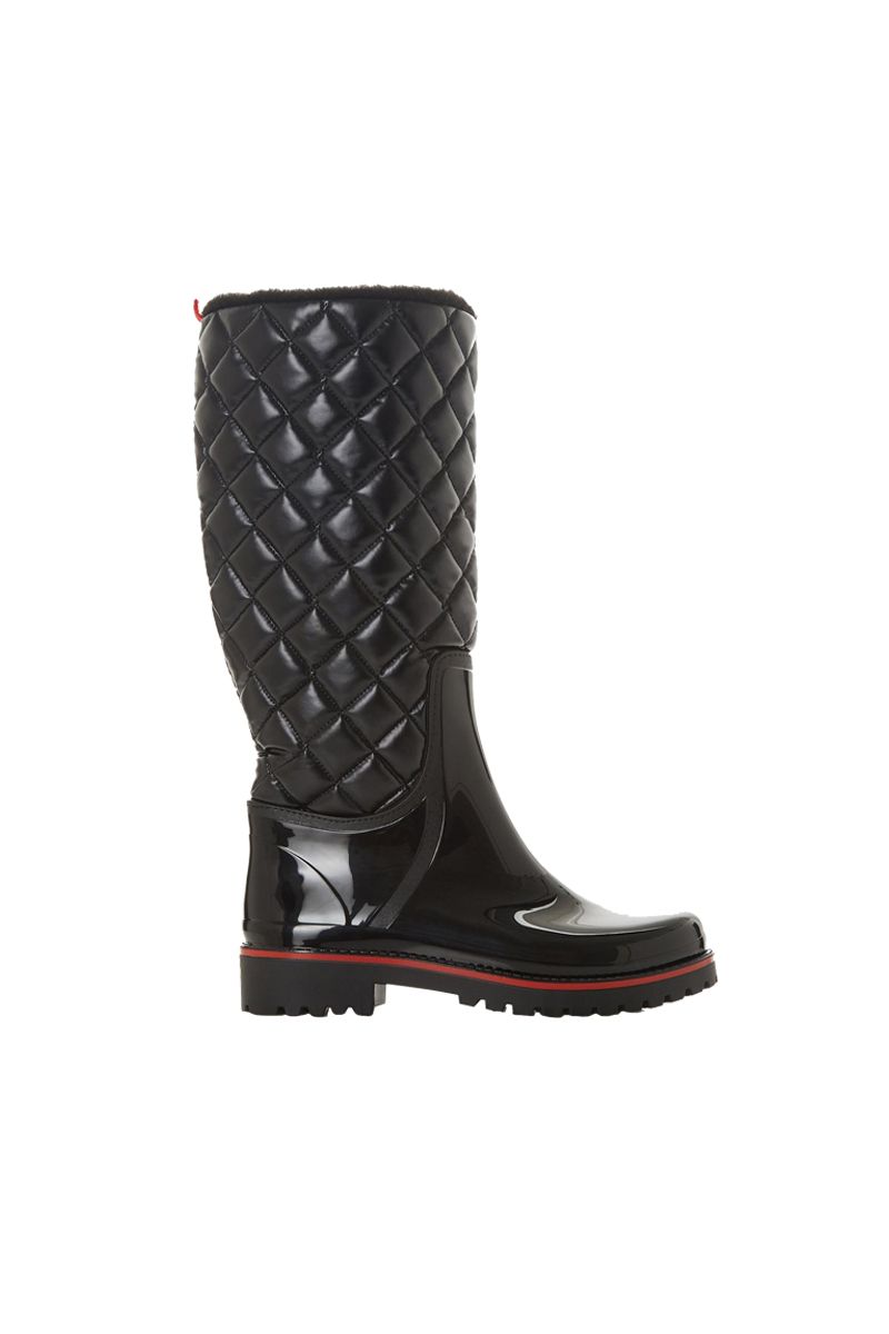 womens quilted wellies