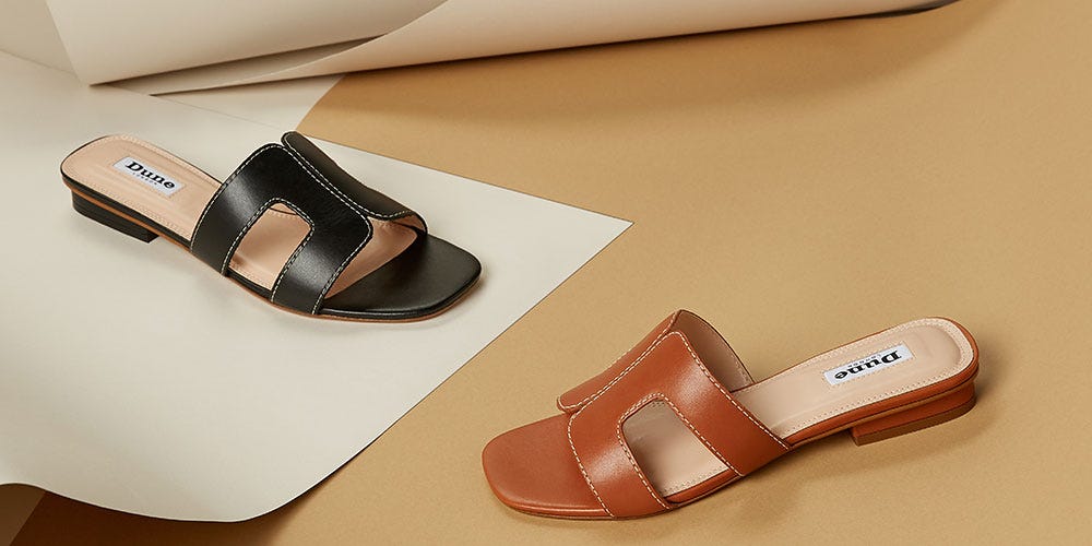 dune loupe sandals turquoise
