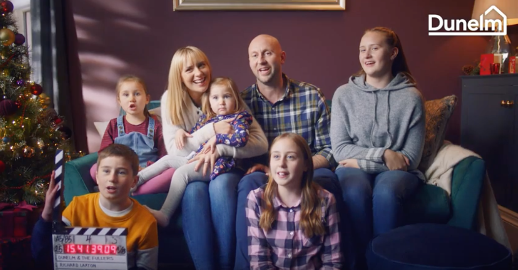 Watch: Dunelm Christmas Advert 2019 Features Real-Life Family