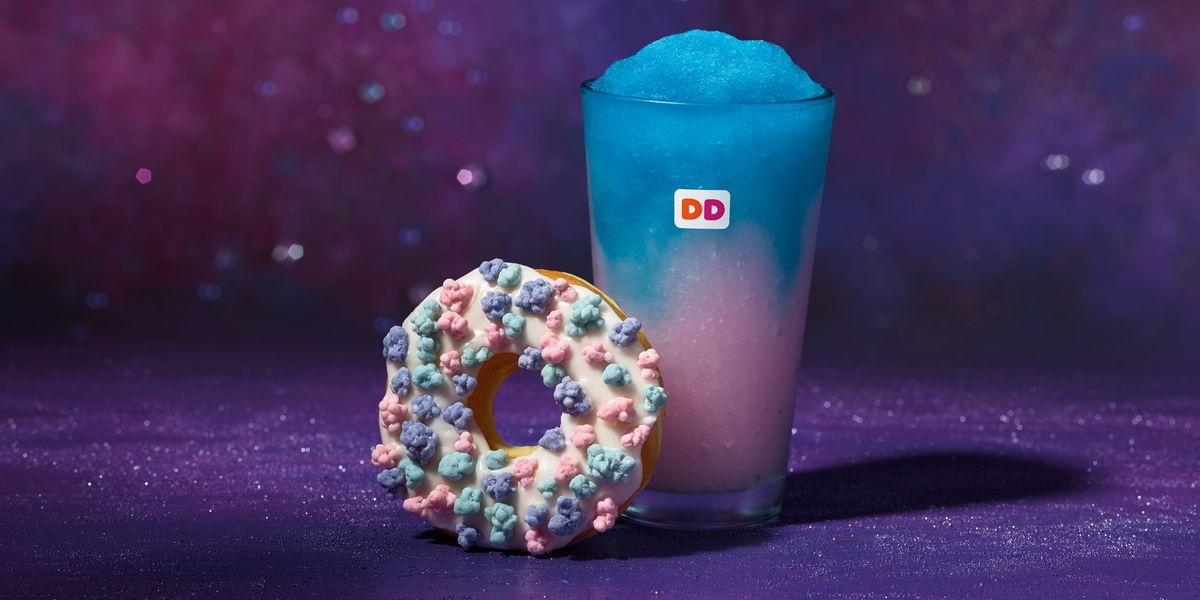 Dunkin' Donuts Introduces Galaxy-Inspired Cosmic Coolattas 