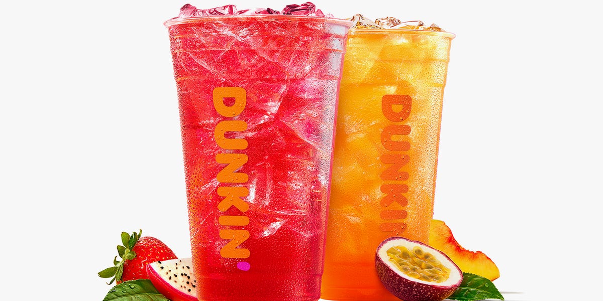 Dunkin Has New Refreshers in Strawberry Dragonfruit and 