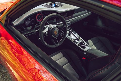2022 porsche 911 carrera 4 gts coupe red