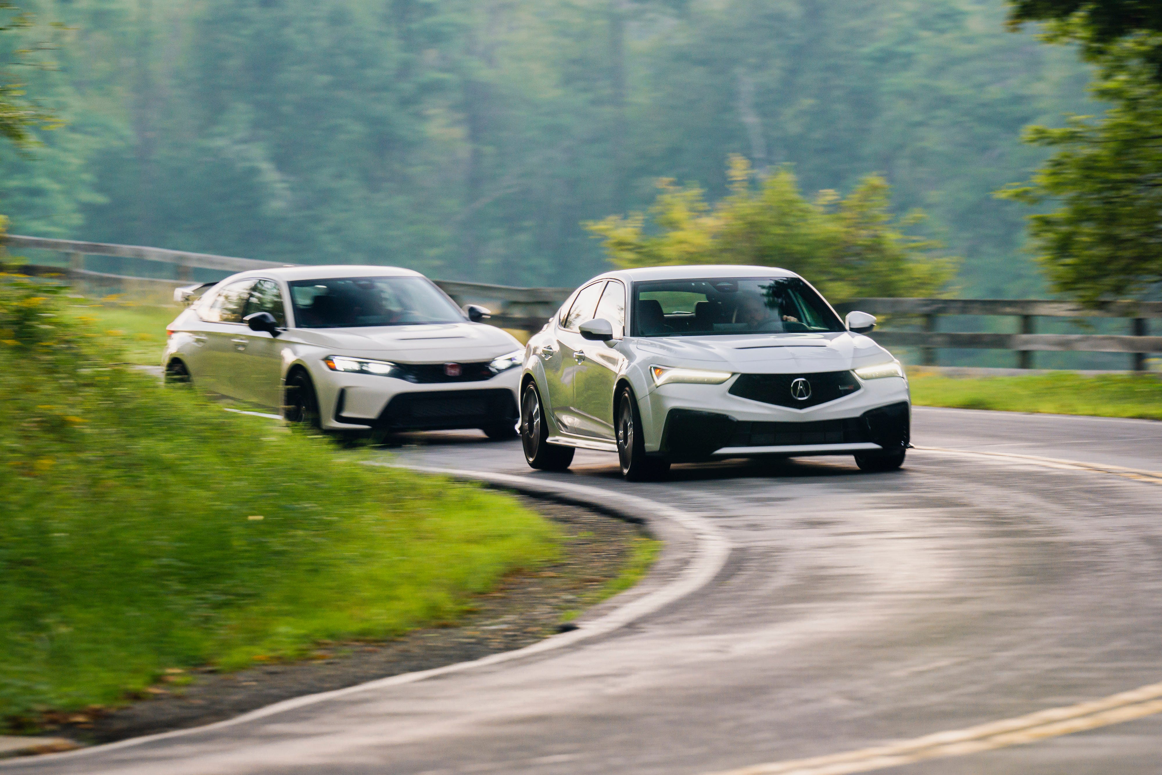 2024 Acura Integra Type S vs. 2023 Honda Civic Type R