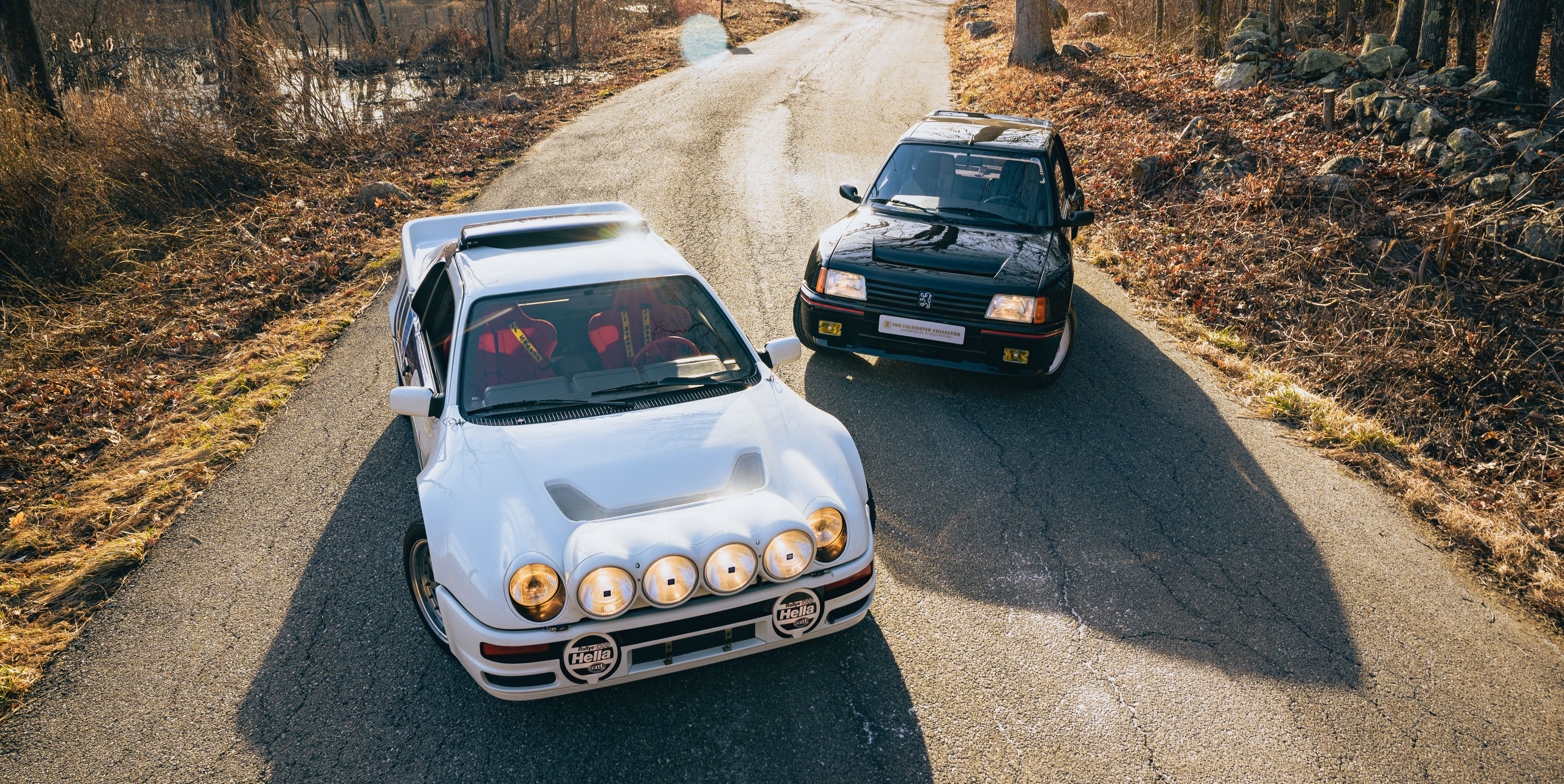 Driving the Ford RS200 and Peugeot 205 T16: Group B Rally Legends