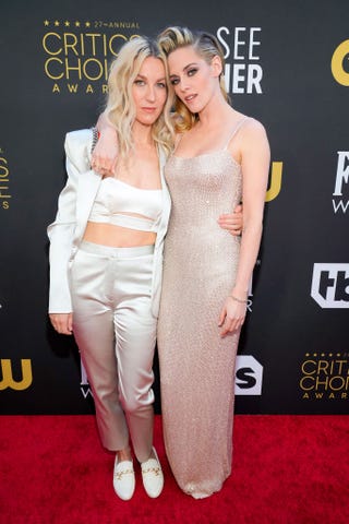 27th Critic's Choice Awards-Red Carpet Kristen Stewart and Dylan Meyer