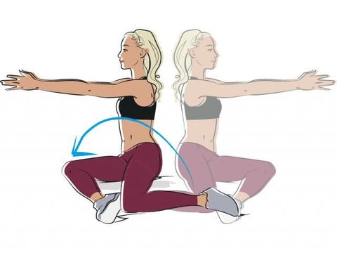 Leg, Arm, Joint, Cartoon, Shoulder, Lunge, Thigh, Knee, Human body, Physical fitness, 