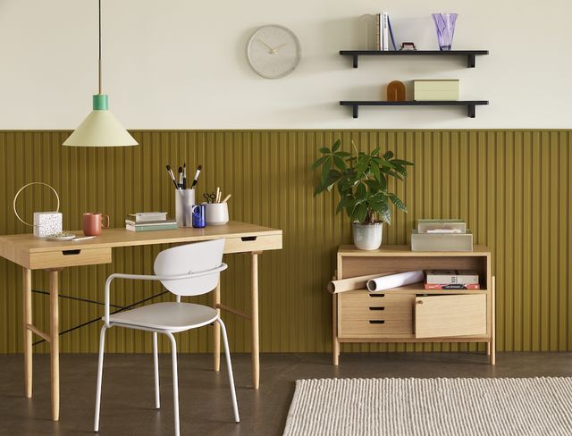 Cirkel Smaak Onderzoek Upgrade je thuiskantoor met dit ﻿Scandinavische bureau