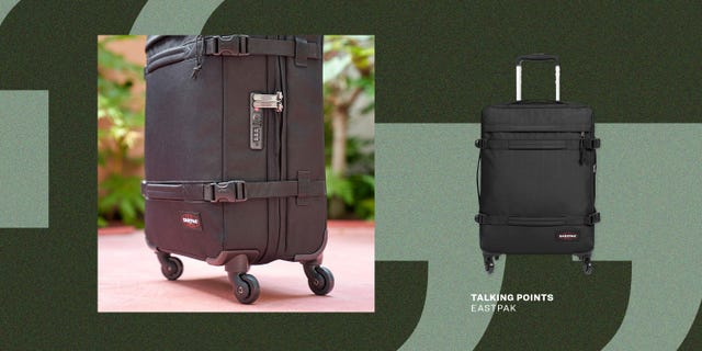 talking points eastpak transit r suitcase