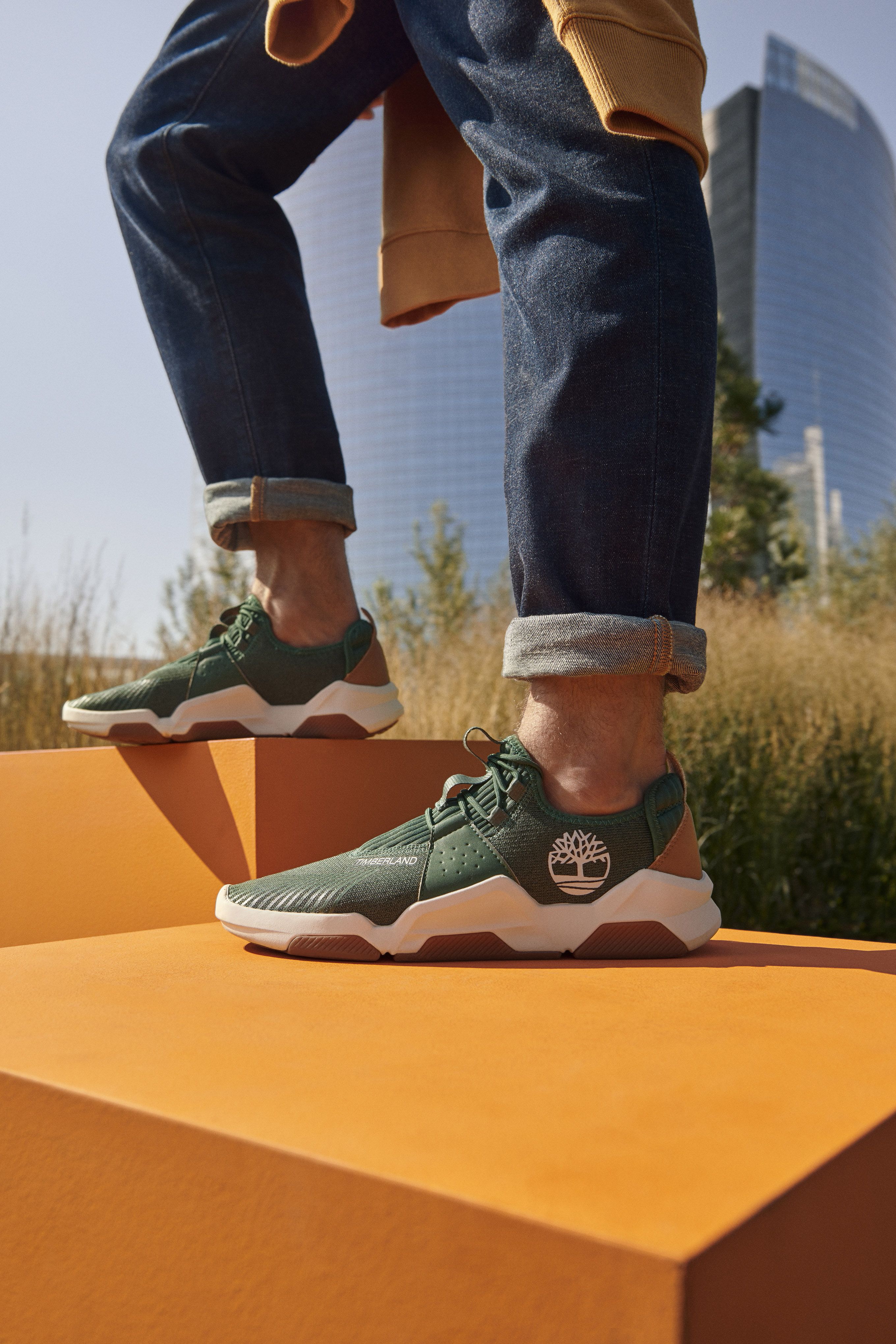 Disfrazado Auto enaguas Timberland lanza unas nuevas zapatillas sostenibles de hombre