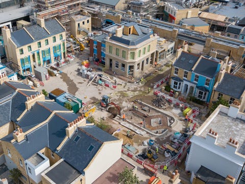 queen vic unveiled on new eastenders albert square set