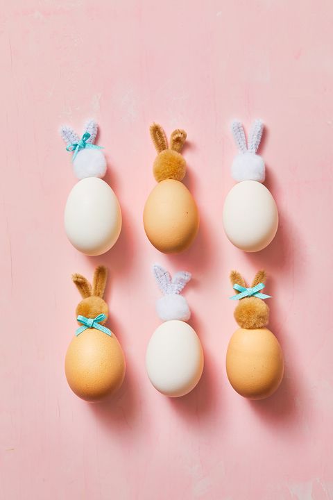 pompom bunny eggs