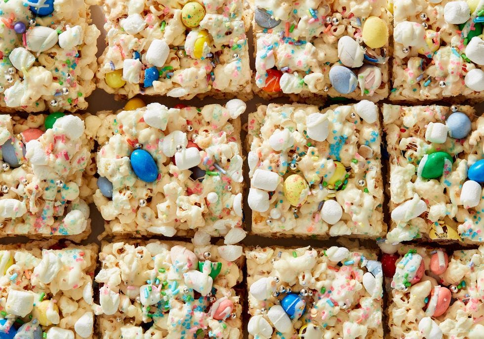 Easter Bunny Popcorn Bars Are So Cute It Hurts