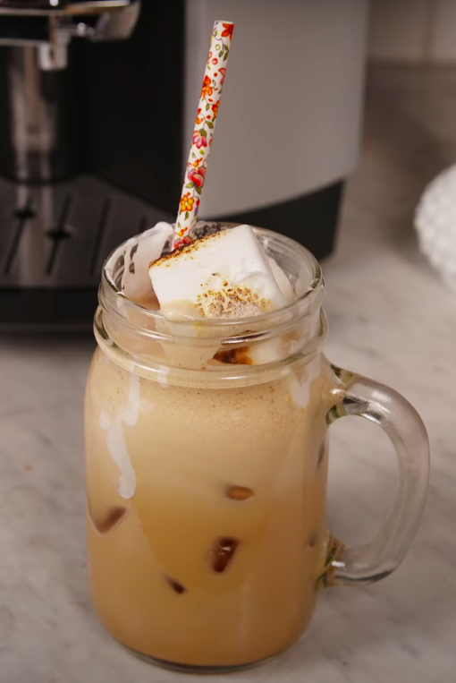 Toasted Marshmallow Campfire Cocktail | Non Alcoholic Cocktails | Beanstalk Single Mums