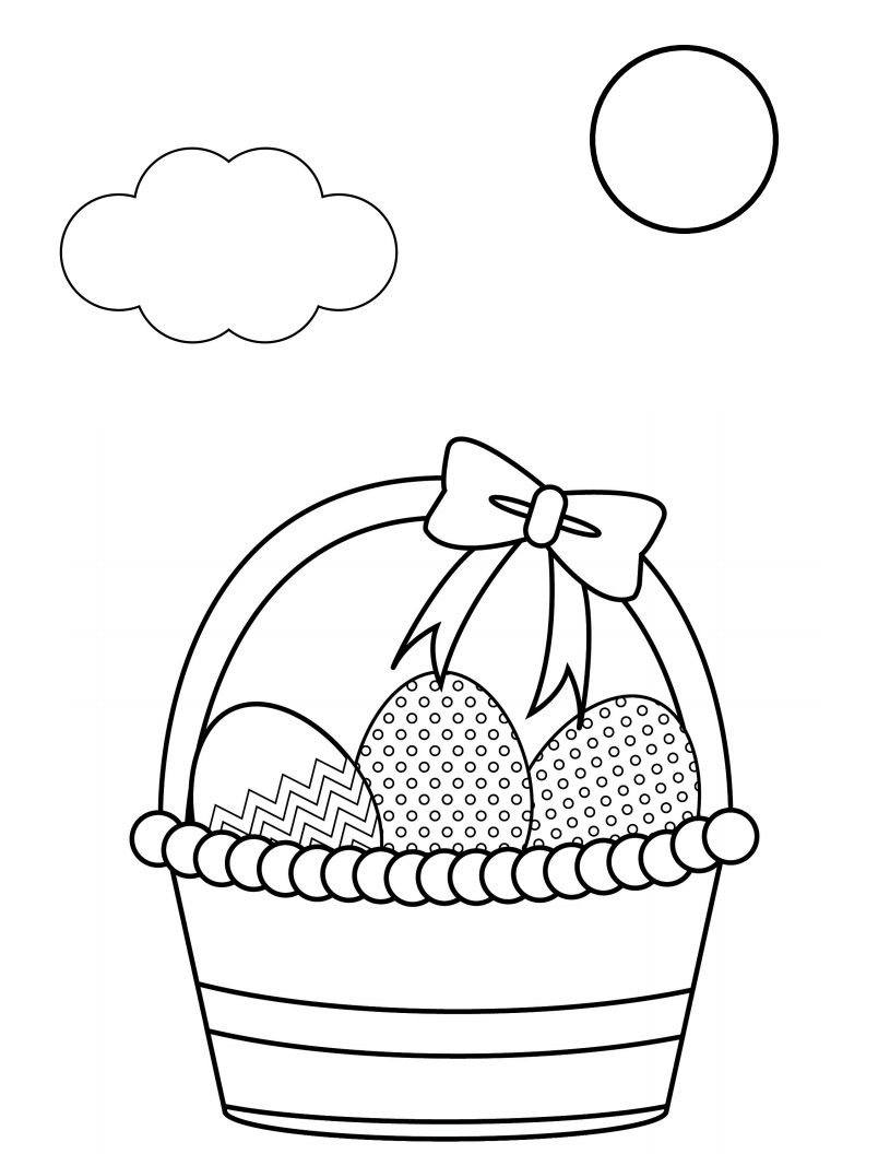 20 Best Easter Coloring Pages For Kids Easter Crafts For