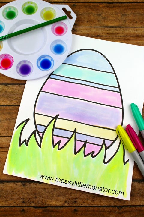Download 25 Best Easter Coloring Pages For Kids Easter Crafts For Children