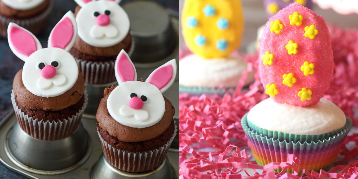 22 Cute Easter Cupcake Ideas - Decorating & Recipes for Easter Cupcakes