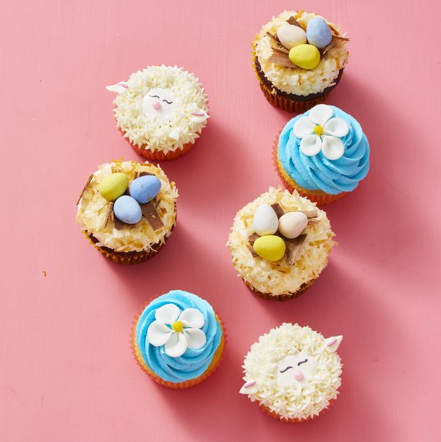 easter cupcakes - spring cupcakes