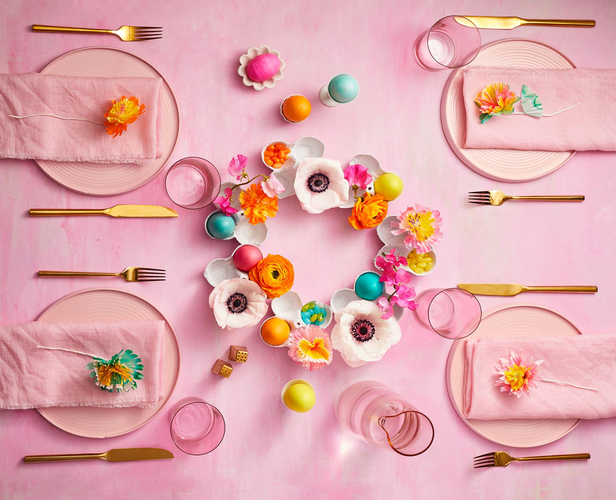 1 = 1/' Miniature Easter Kitchen Table