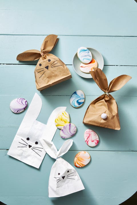 easter decoration ideas - bunny bags