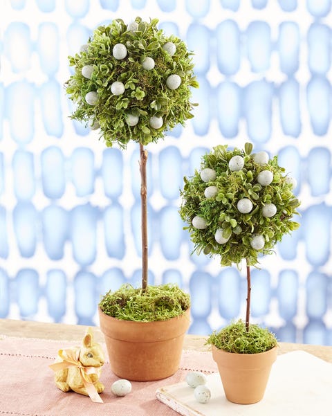 egg topiaries