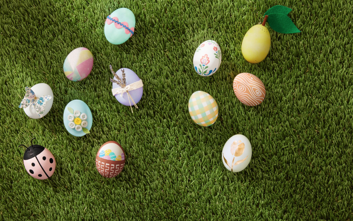 handmade easter eggs