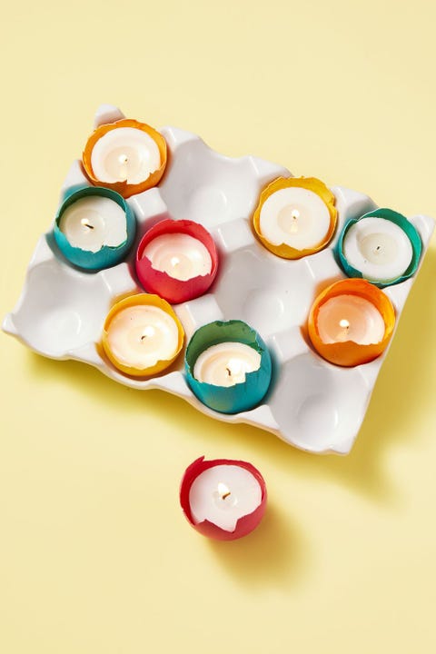 easter egg designs tealights votives