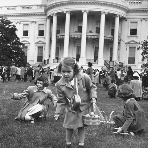 Easter Facts White House Easter Egg Roll Black and White