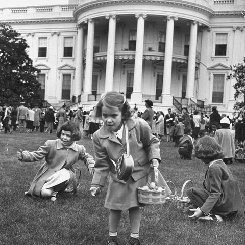 Easter Facts White House Easter Egg Roll Black and White