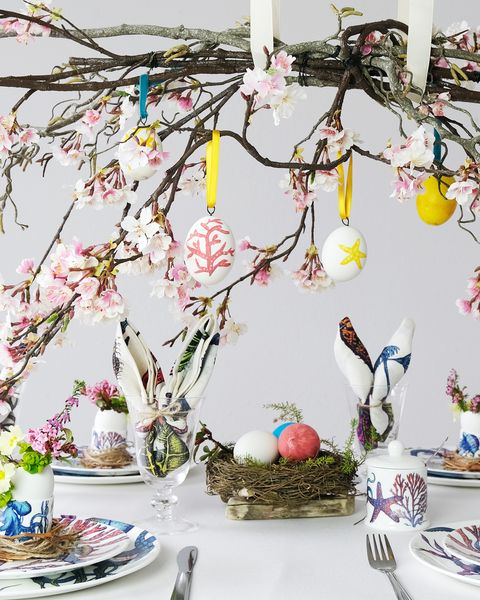 easter ideas  easter hanging branch