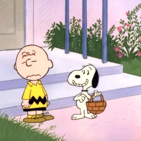 it's the easter beagle, charlie brown in easter movies for kids